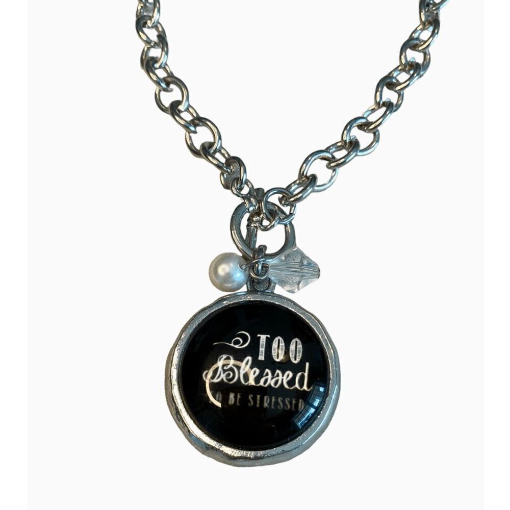 NWT Occasionally Made Motivational Charm Necklace‎ - Picture 2 of 3